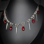 Collier Nightfall – Mailles Sanguines