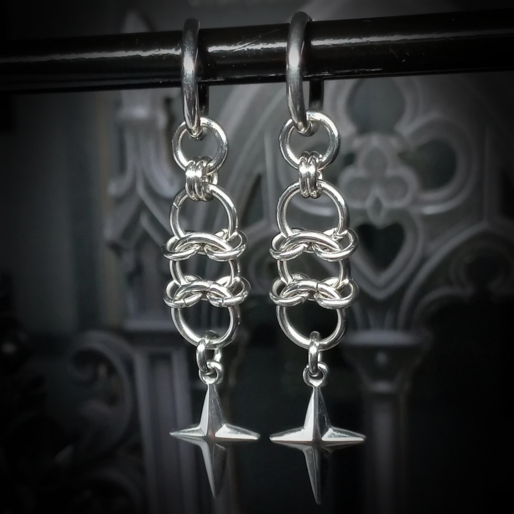Boucles d’Oreilles à Motif Étoile