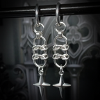 Boucles d’Oreilles à Motif Étoile