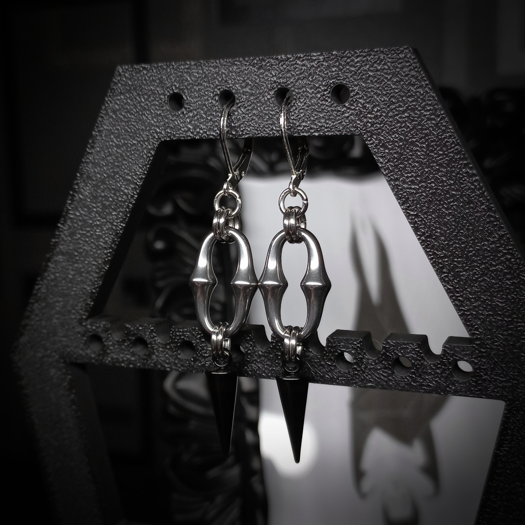 Boucles d’Oreilles à Pointe Noire