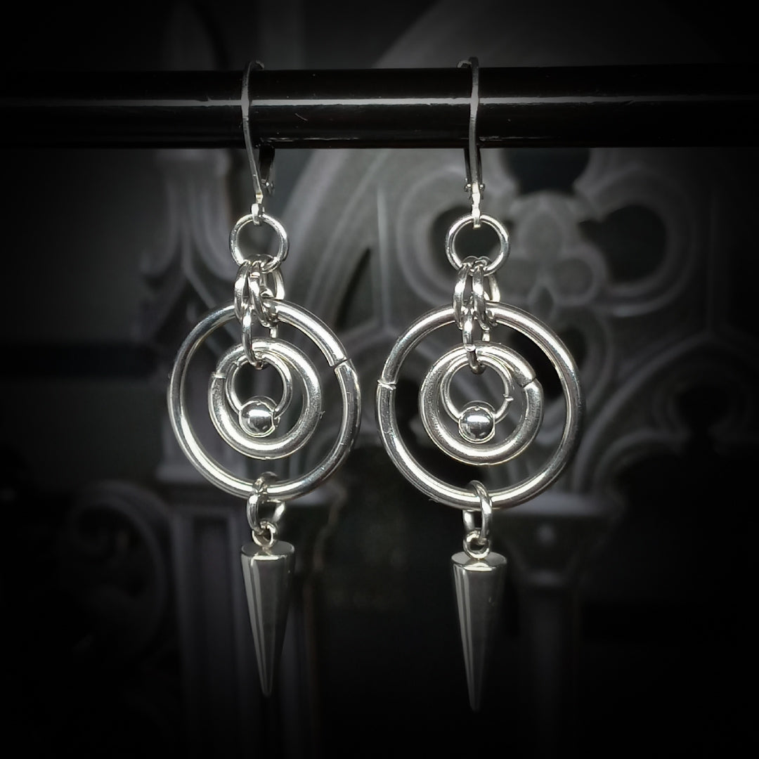 Boucles d’Oreilles à Pointe