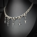 Collier Midnight – Constellations d’Acier