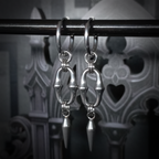 Boucles Pendantes à Pointes