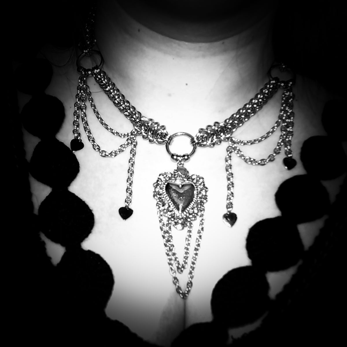 Collier Cœur Sacré