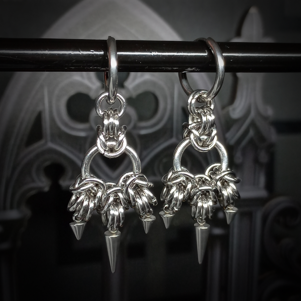 Boucles d’Oreilles à Pointes