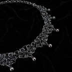 Collier Dentelle Métallique