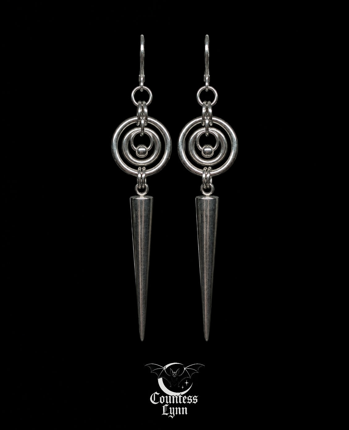 Boucles d’Oreilles à Grande Pointe