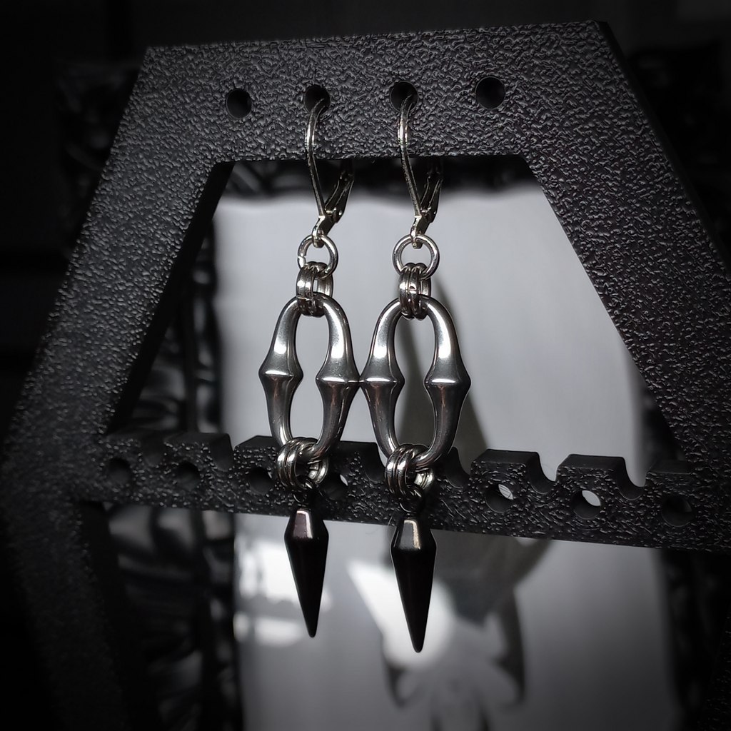 Boucles d’Oreilles à Pointe Noire