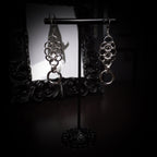 Boucles d’Oreilles Cascade Métallique